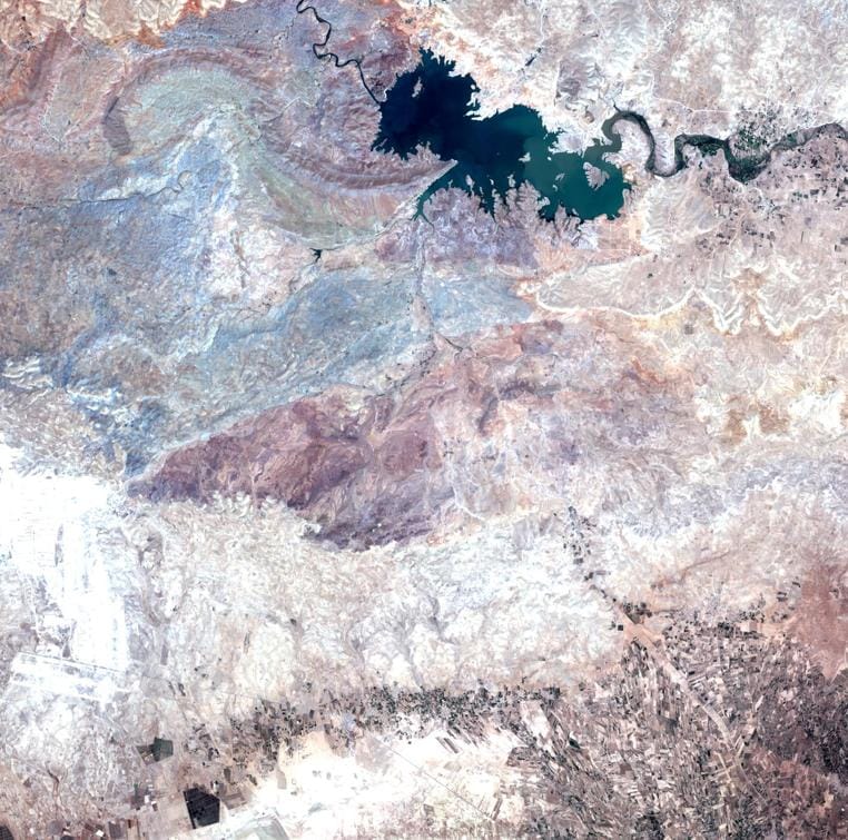 Satellite Image of Morocco – EARTH OBSERVING SYSTEM