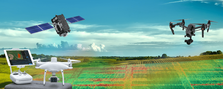 Drones Y Satélites En El Sector Agrícola