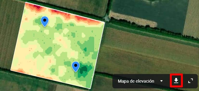 el icone de descargar