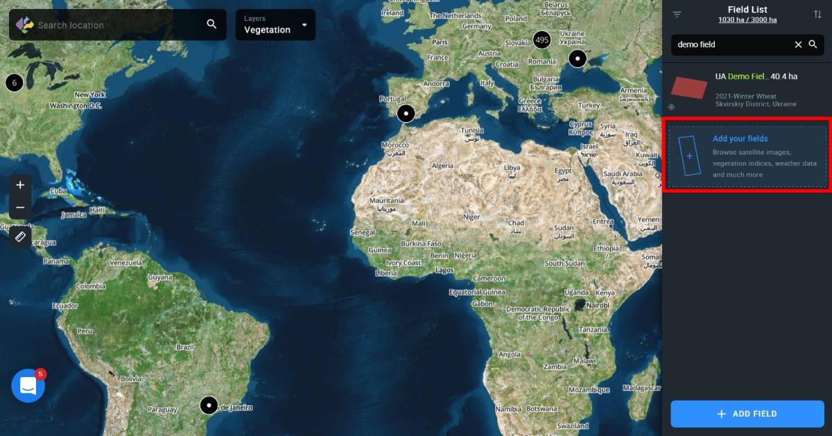 alternative way of uploading fields