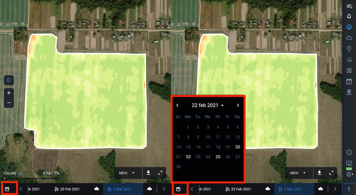 Карта Посевов: Руководство Пользователя по EOSDA Crop Monitoring