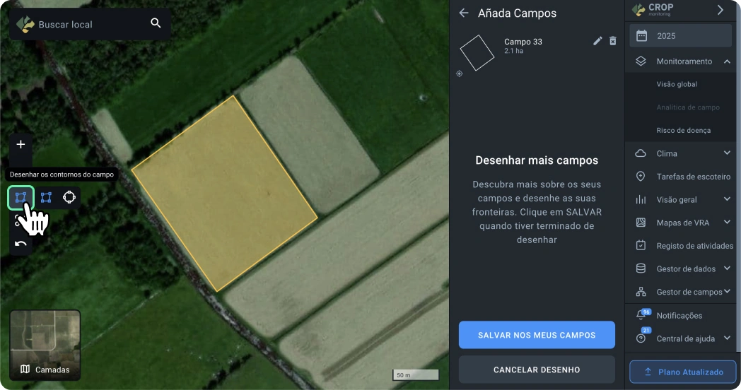 Adicionar mais campos