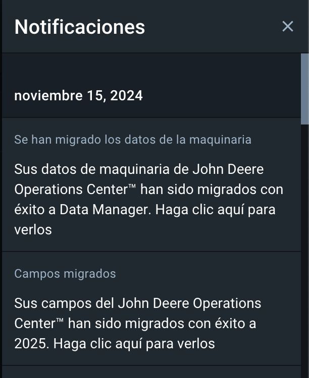 cómo es la notificación de fin de integración