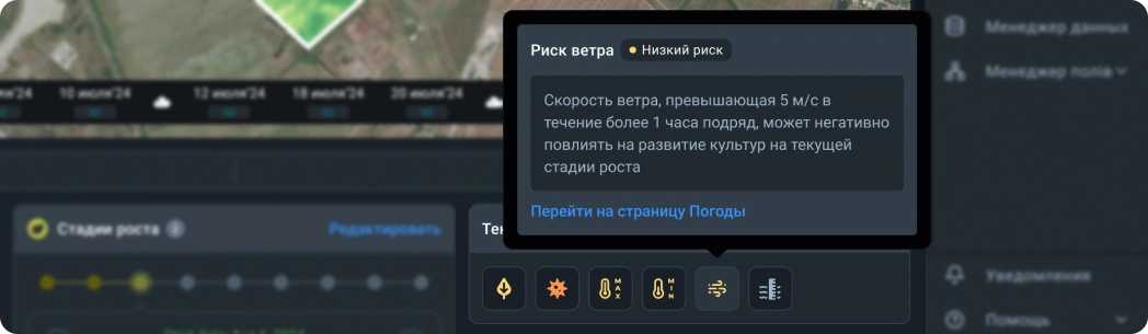 Риск урожая
