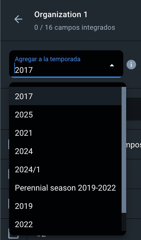 cómo seleccionar una estación para la integración