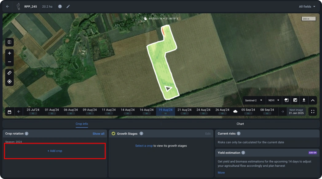 Crop rotation