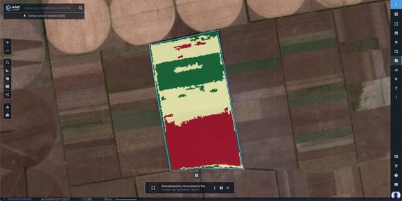 clustering for effective zone management on EOSDA LandViewer