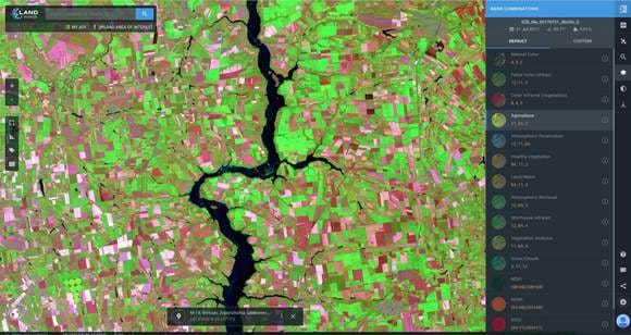 monitoring of crops health with EOSDA LandViewer