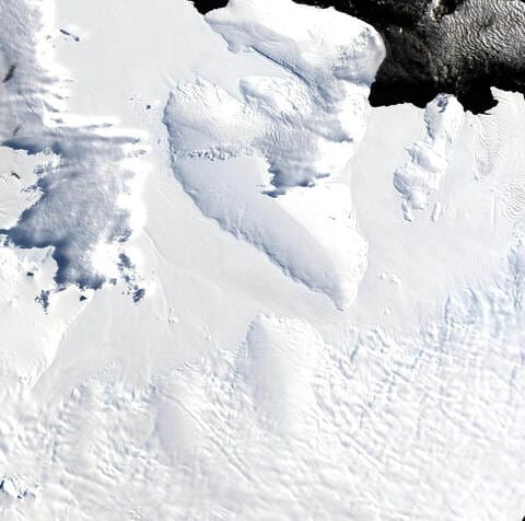Satellite Image Of Antarctica From Landsat 8 | EOS Gallery