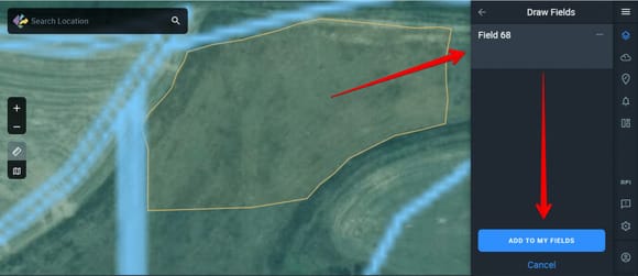 how to cancel polygon and start over again