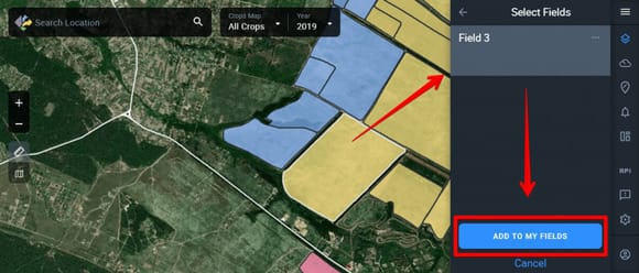after selecting a field, click Add To My Fields button