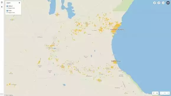 image of light source from power plant
