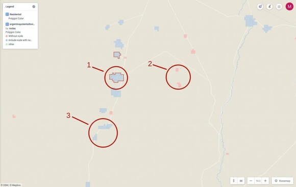 mapping settlements without the cities’ boundaries