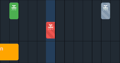 how single-day activities change colors