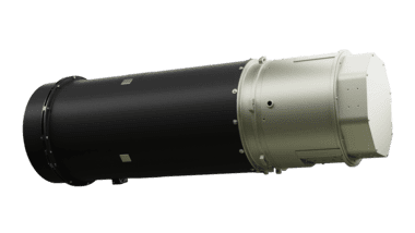 large imagers used in HR-250 high-performance multispectral imagers from the side