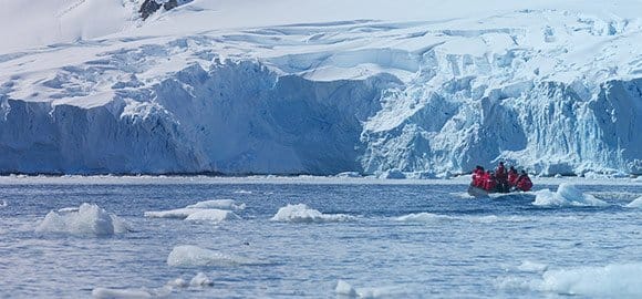 Measuring changes in ice cover