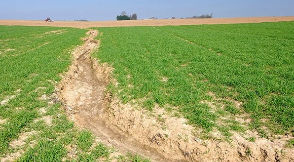 soil erosion by water