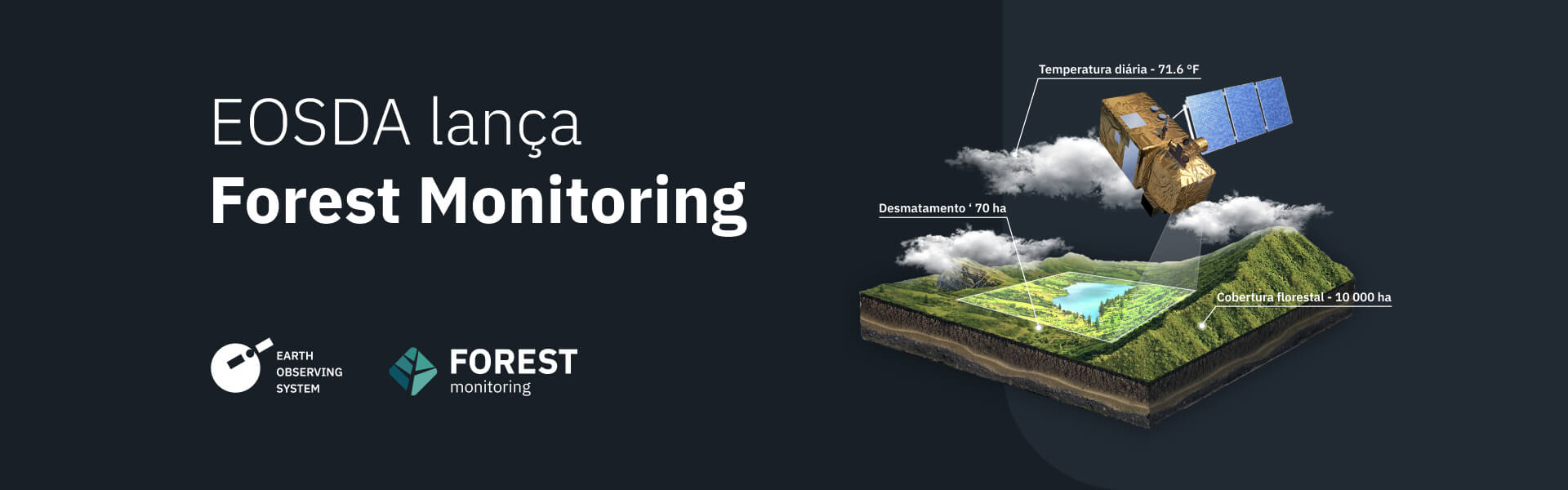 lançamento do EOSDA Forest Monitoring