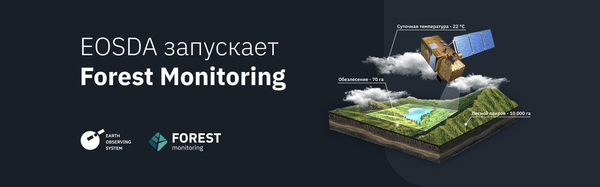 запуск EOSDA Forest Monitoring