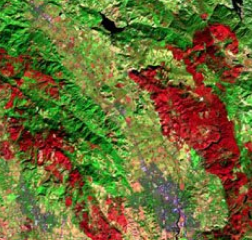 satellite image of Buhman Ave, Napa Atmospheric Removal
