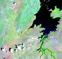 imagen satelital de Australia Análisis De Vegetación