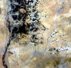imagen satelital de Tchin-Tabaraden, Níger Color Natural