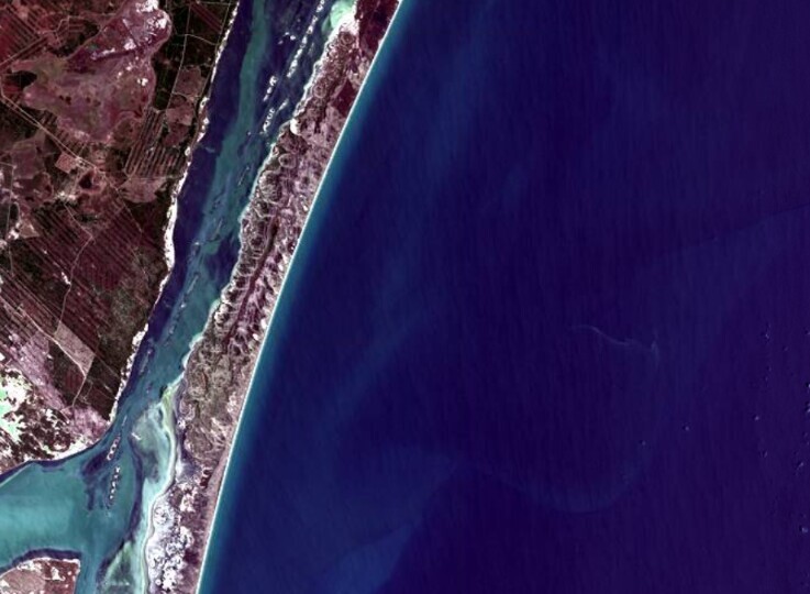 satellite image of Gulf of Mexico