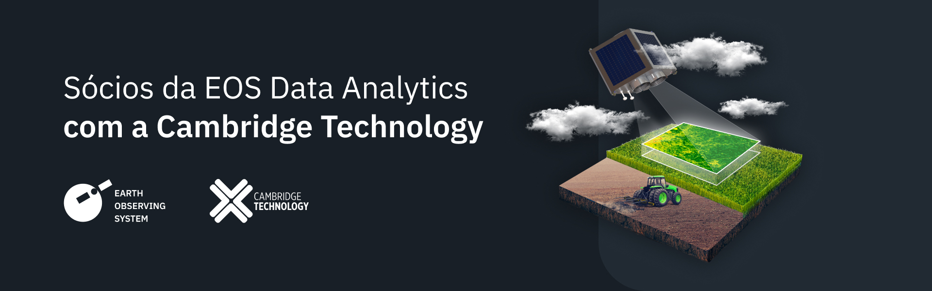 a parceria da EOSDA com a Cambridge Technology