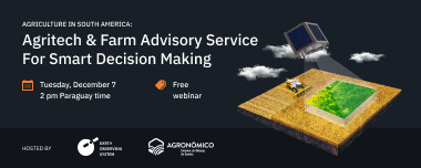 Agritech & Crop Advisors For Smart Farming: Free Webinar