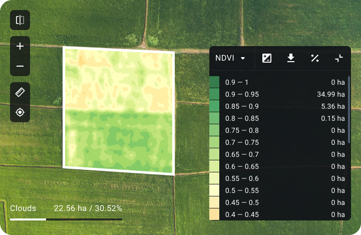 high resolutiom imagery for agriculture