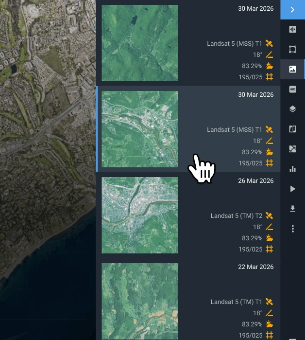 choose relevant scenes