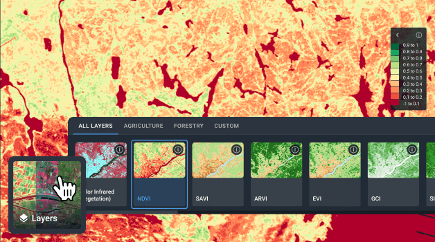 Landsat 7 imagery analysis with different band combinations