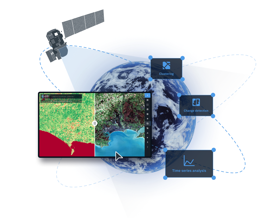 cómo analizar y descargar imágenes de Landsat 8