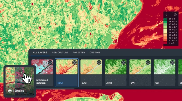 Landsat 9 image analysis with different band combinations