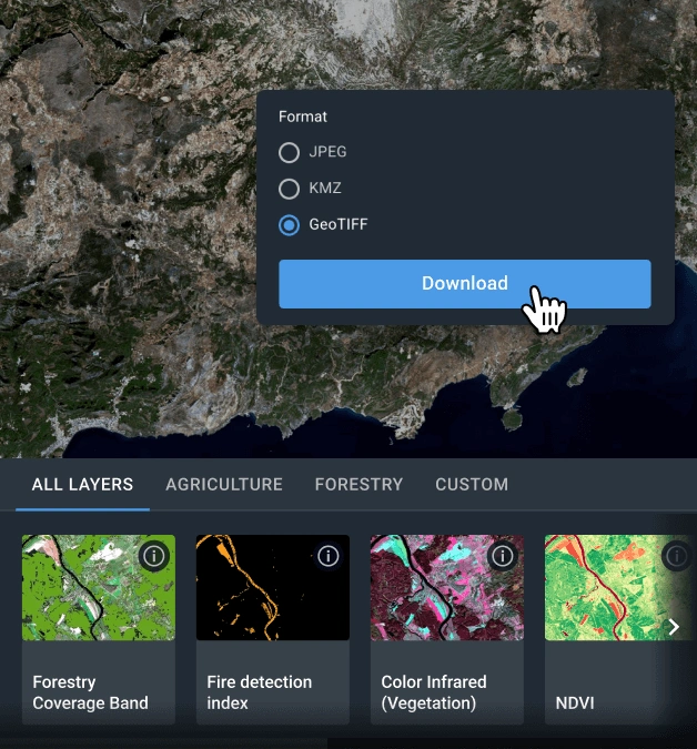 downloading Sentinel data in a convenient format