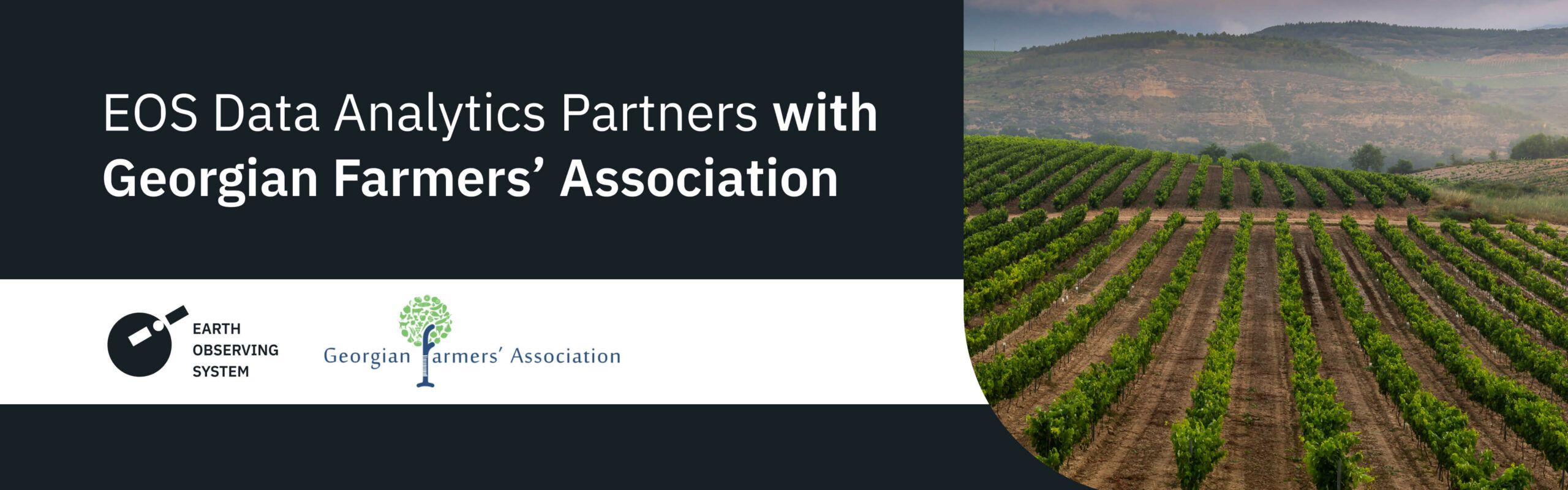 EOS Data Analytics has entered into a partnership with the Georgian Farmers’ Association