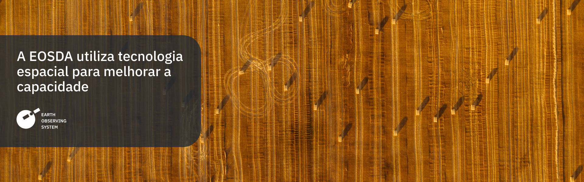 aumentar a capacidade da agricultura através da tecnologia de satélite