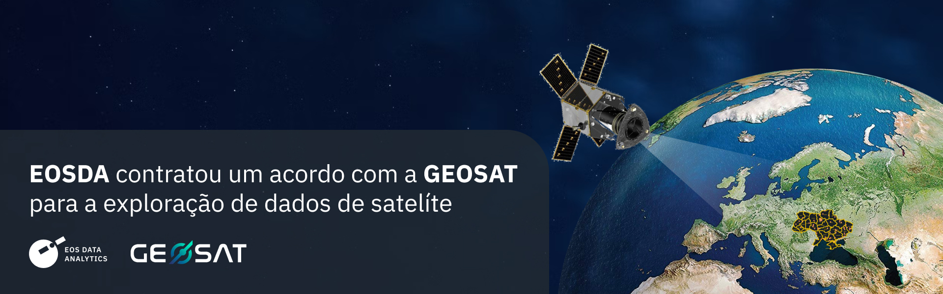 acordo EOSDA e GEOSAT