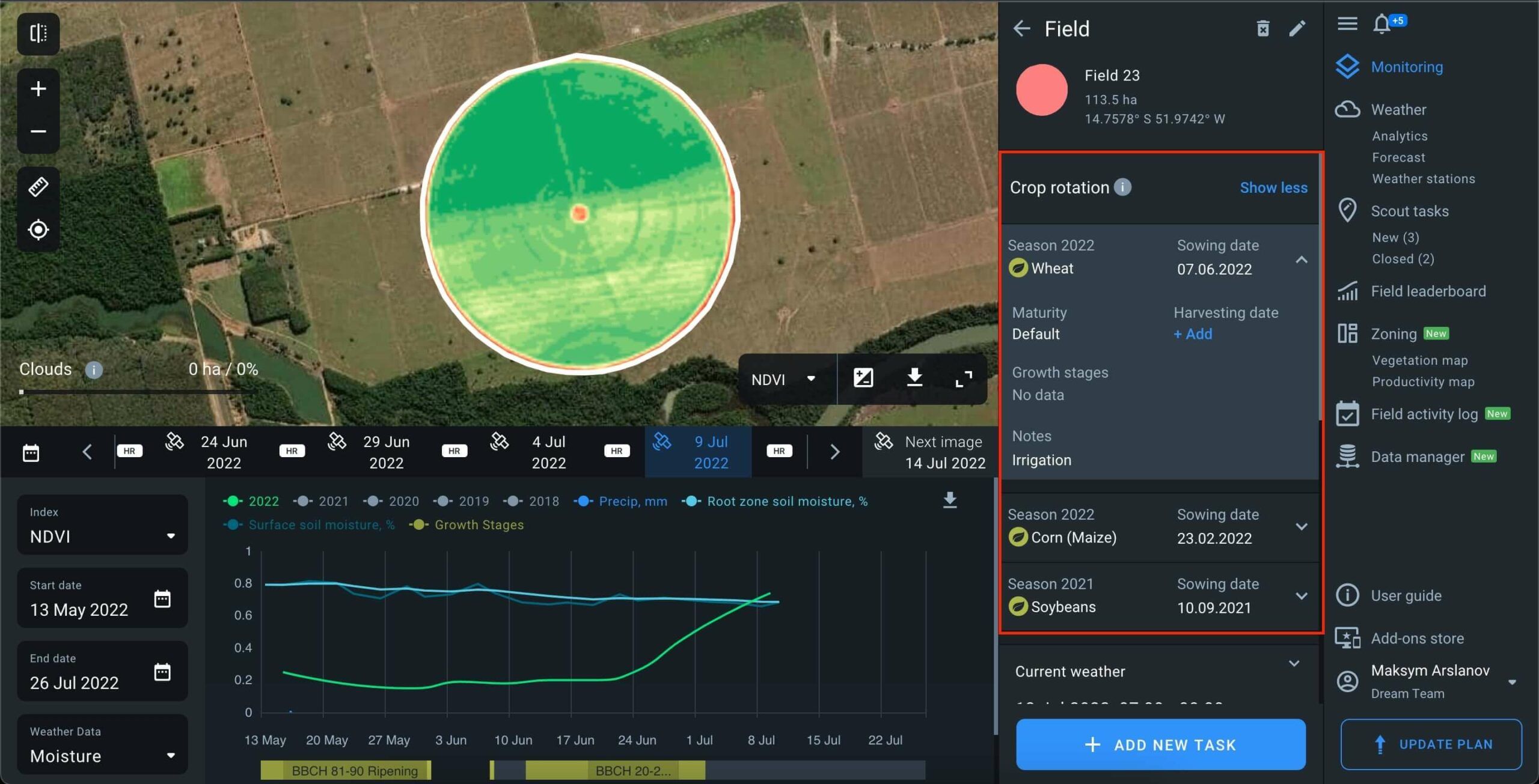 rotational approach to plant protection