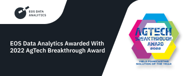 EOS Data Analytics Got 2022 AgTech Breakthrough Award