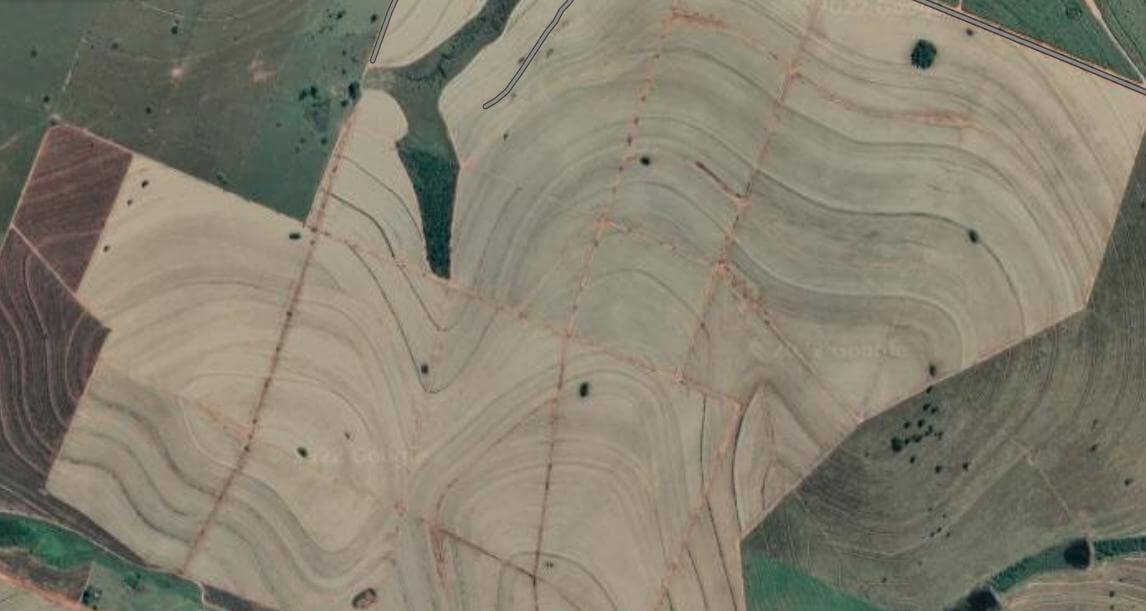 cultivo do solo ao longo das horizontais, interpelantação no Brasil