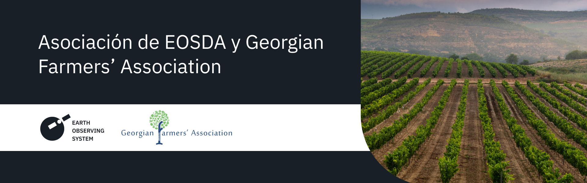 Acuerdo de colaboración entre EOS Data Analytics y Georgian Farmers’ Association