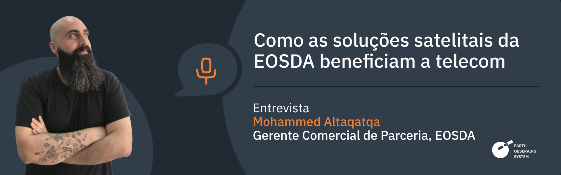 EOSDA entra em telecomunicações