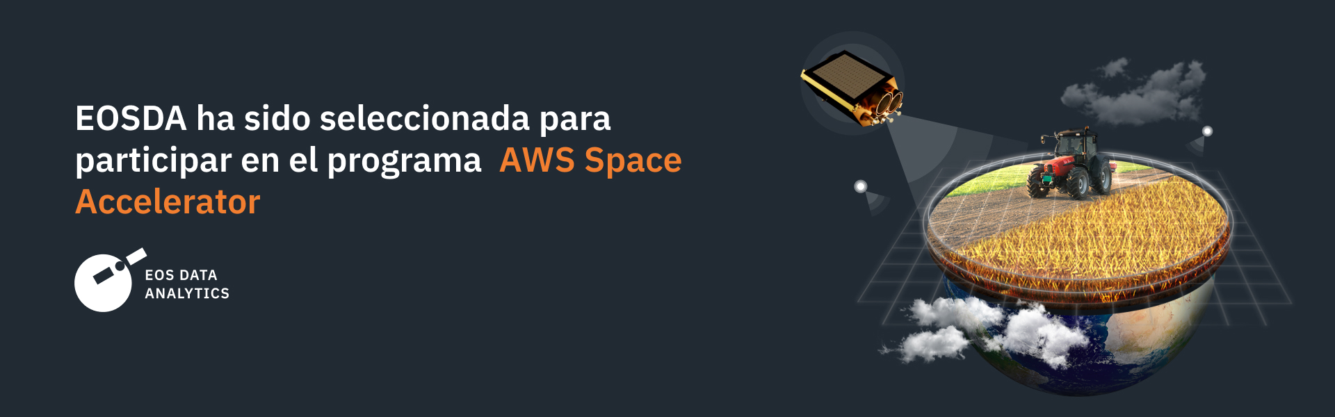 EOSDA participará en AWS Space Accelerator