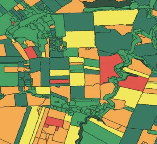field boundaries in Ukraine refined