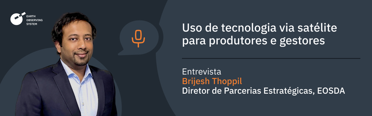 uso de tecnologia de satélite para resolver os problemas dos produtores de alimentos e gestores de água