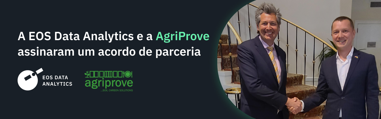 A EOS Data Analytics faz parceria com a AgriProve