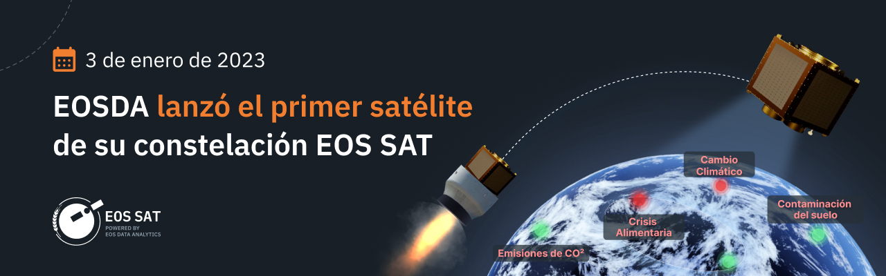 EOS Data Analytics lanzó el satélite EOS SAT-1