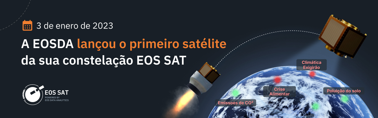 A EOS Data Analytics lançou o EOS SAT-1