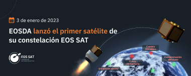 EOSDA Lanzó Su Primer Satélite Agrícola El 3 De Enero